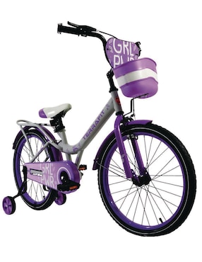 Bicicleta infantil Terrafit rodada 20 Minerva para niña