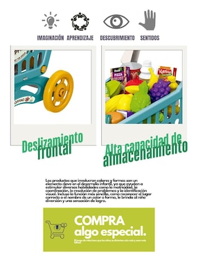 Carrito de compras Pingüe unisex