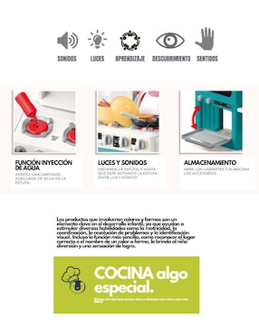 Accesorio de cocina juguete Pingüe con luz y sonido
