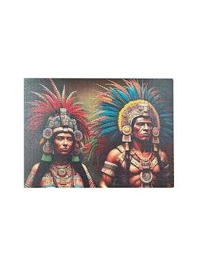 Rompecabezas artesanías guerreros aztecas Flink 1000 piezas