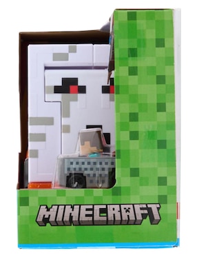 Camión transportador Hot Wheels Minecraft