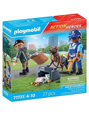 Playmobil Búsqueda policial 71731