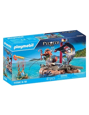 Playmobil Bote Pirata con Tesoro 71794