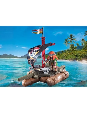 Playmobil Bote Pirata con Tesoro 71794