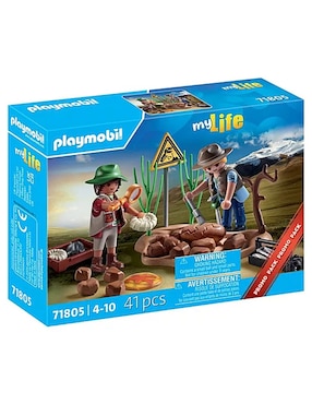 Playmobil My Life Excavación Paleontológica 71805