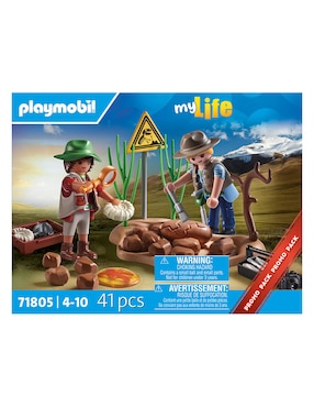 Playmobil My Life Excavación Paleontológica 71805
