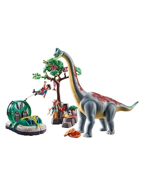 Playmobil Braquiosaurio con Aerodeslizador 71819 Dinos