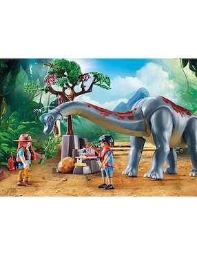Playmobil Braquiosaurio con Aerodeslizador 71819 Dinos