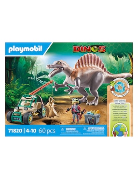 Playmobil Ataque del Spinosaurio 71820 Dinos