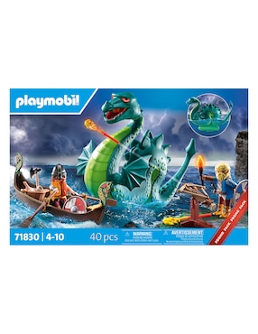 Playmobil Vikingos con monstruo marino 71830