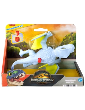 Figura de acción articulada Jurassic World Dimorphodon Imaginext con movimiento