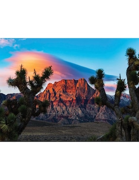 Rompecabezas Paisaje Red Rock cañon usa postcard Collection Ki Puzzles 1000 piezas