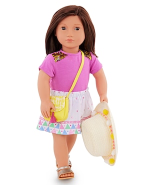 Conjunto de ropa de lujo vacation style Our Generation