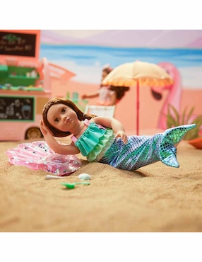 Conjunto de traje de baño Mermaid Dreams sirena Our Generation