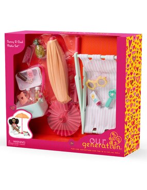 Ropa y accesorio de muñeca Our Generation Sunny & Cool
