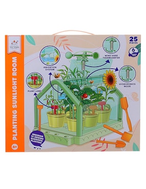 Planting Sunlight Room Toy Town juego de rol para niños