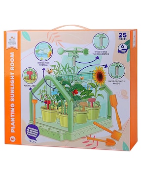 Planting Sunlight Room Toy Town juego de rol para niños