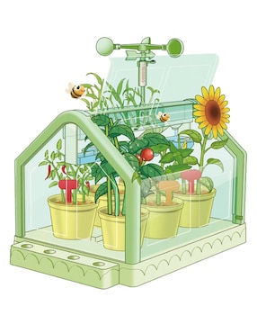 Planting Sunlight Room Toy Town juego de rol para niños