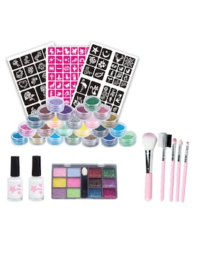 Set de tatuajes Glitter Body Tattoo