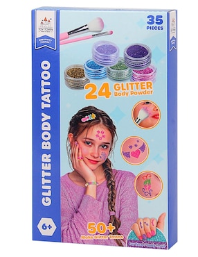 Set de tatuajes Glitter Body Tattoo