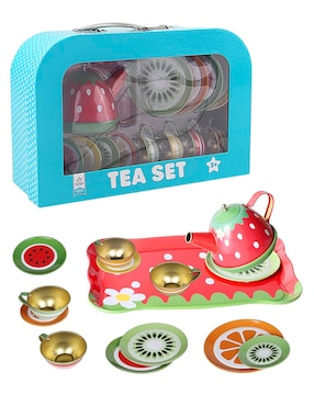 Tea Set Toy Town juego de rol para niños