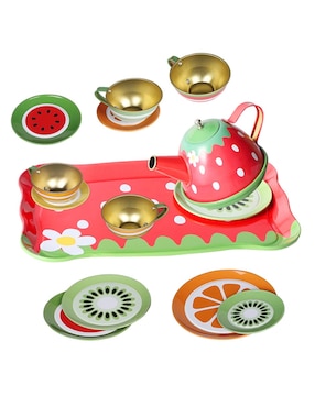 Tea Set Toy Town juego de rol para niños