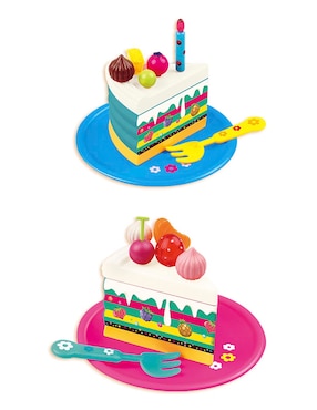 Birthday Cake Set Toy Town juego de rol para niños