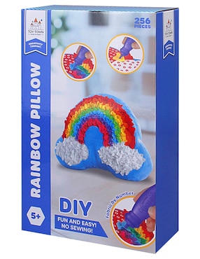Rainbow Pillow Toy Town