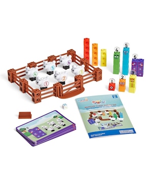 Juego de actividades de cubos Mathlink Numberblocks granja de ovejas Learning Resources