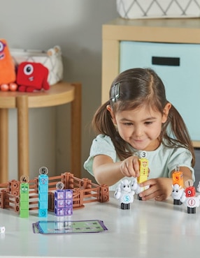 Juego de actividades de cubos Mathlink Numberblocks granja de ovejas Learning Resources