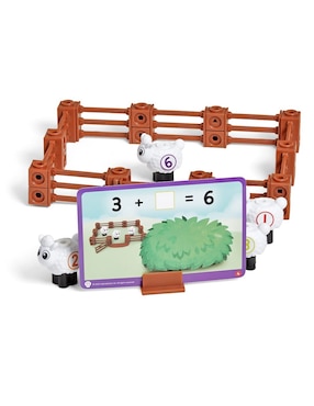 Juego de actividades de cubos Mathlink Numberblocks granja de ovejas Learning Resources