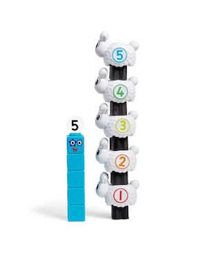 Juego de actividades de cubos Mathlink Numberblocks granja de ovejas Learning Resources