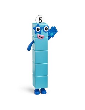 Set de figuras del uno al cinco de Numberblocks Friends Learning Resources