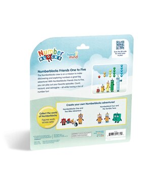 Set de figuras del uno al cinco de Numberblocks Friends Learning Resources