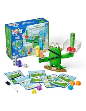 Set de actividades de equilibrio Numberblocks Blockzee Learning Resources