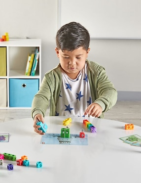 Conjunto de actividades Mathlink Cubes Numberblocks del 1 al 10 Learning Resources
