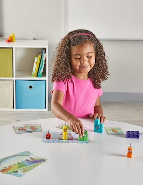 Conjunto de actividades Mathlink Cubes Numberblocks del 1 al 10 Learning Resources