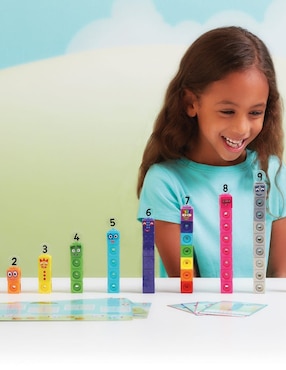 Conjunto de actividades Mathlink Cubes Numberblocks del 1 al 10 Learning Resources