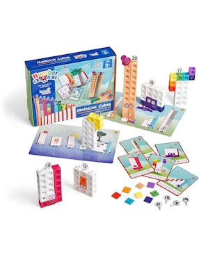Conjunto de actividades Mathlink Cubes Numberblocks 11–20 Learning Resources