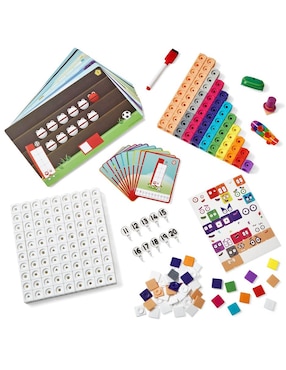 Conjunto de actividades Mathlink Cubes Numberblocks 11–20 Learning Resources