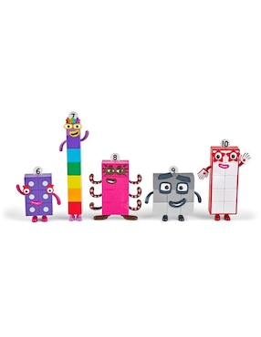 Set de figuras del seis al diez de Numberblocks Friends Learning Resources