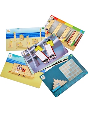 Conjunto de actividades Mathlink Cubes Numberblocks 21-30 Learning Resources