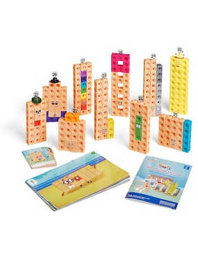 Conjunto de actividades Mathlink Cubes Numberblocks 21-30 Learning Resources