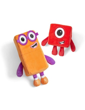 Peluche de amigos juguetones Numberblocks uno y dos Learning Resources
