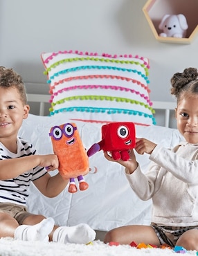 Peluche de amigos juguetones Numberblocks uno y dos Learning Resources