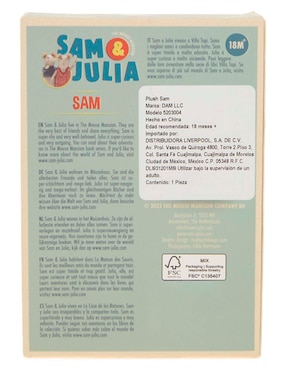Peluche de Sam&Julia Sam&Julia de 12 cm