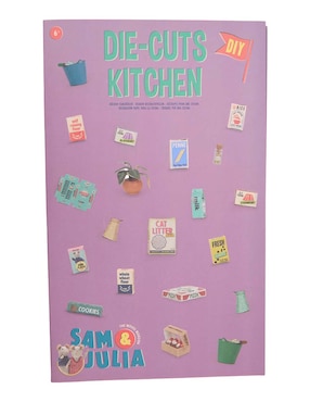 Casa de muñecas die cuts kitchen Sam&Julia