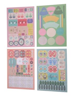 Casa de muñecas die cuts kitchen Sam&Julia