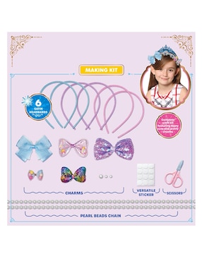 Set de peinado Toy Town Princess Headbands