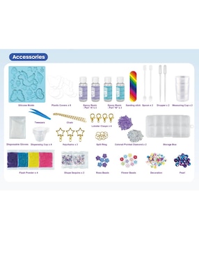 Diy Crystal Glue Toy Town